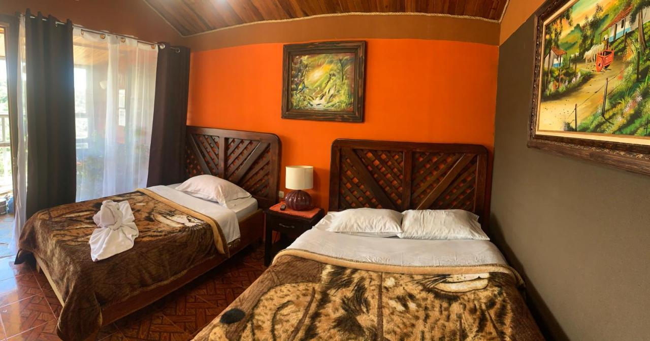 Cabinas Vista Al Golfo Монте-Верде Экстерьер фото