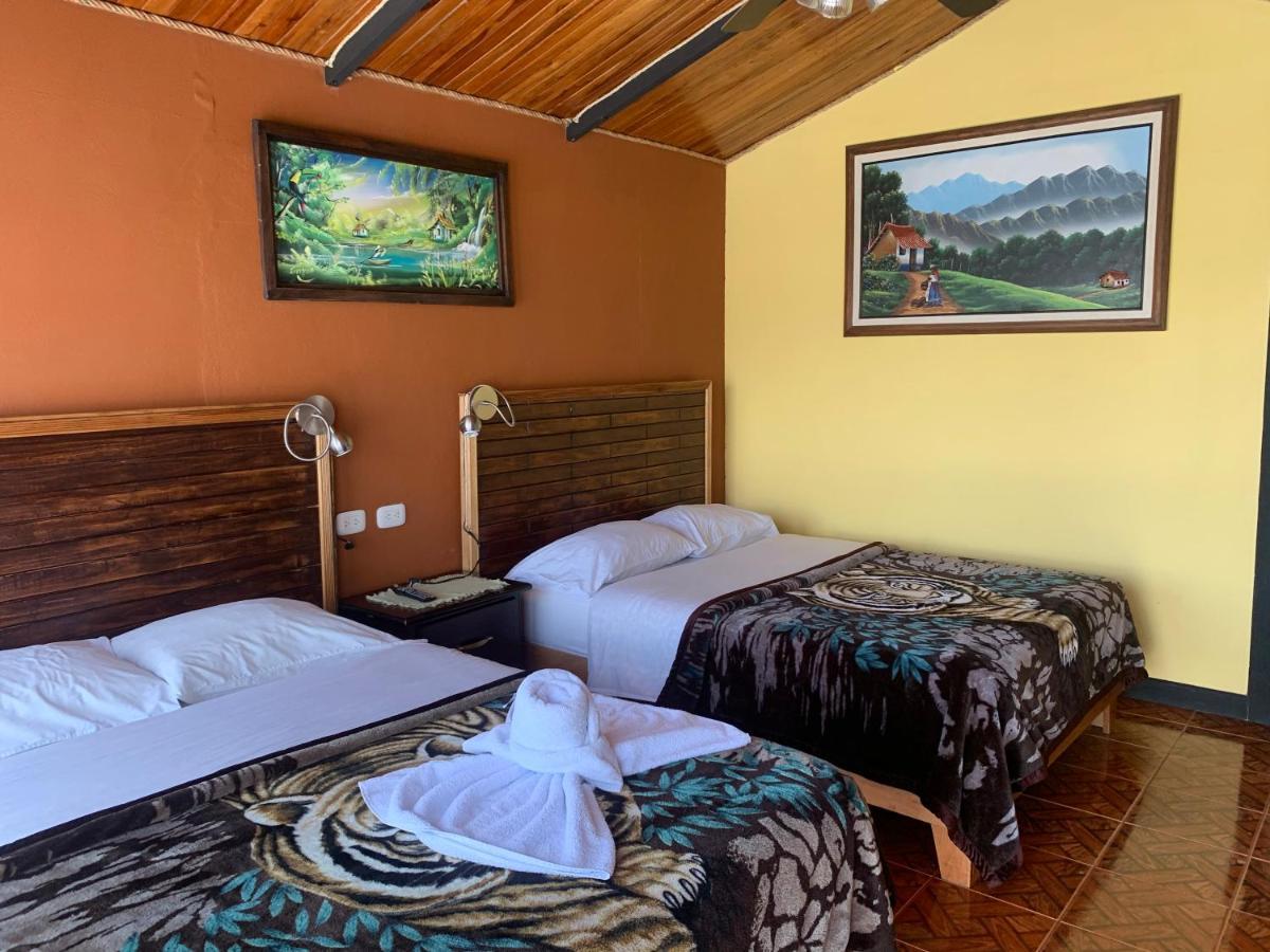Cabinas Vista Al Golfo Монте-Верде Экстерьер фото