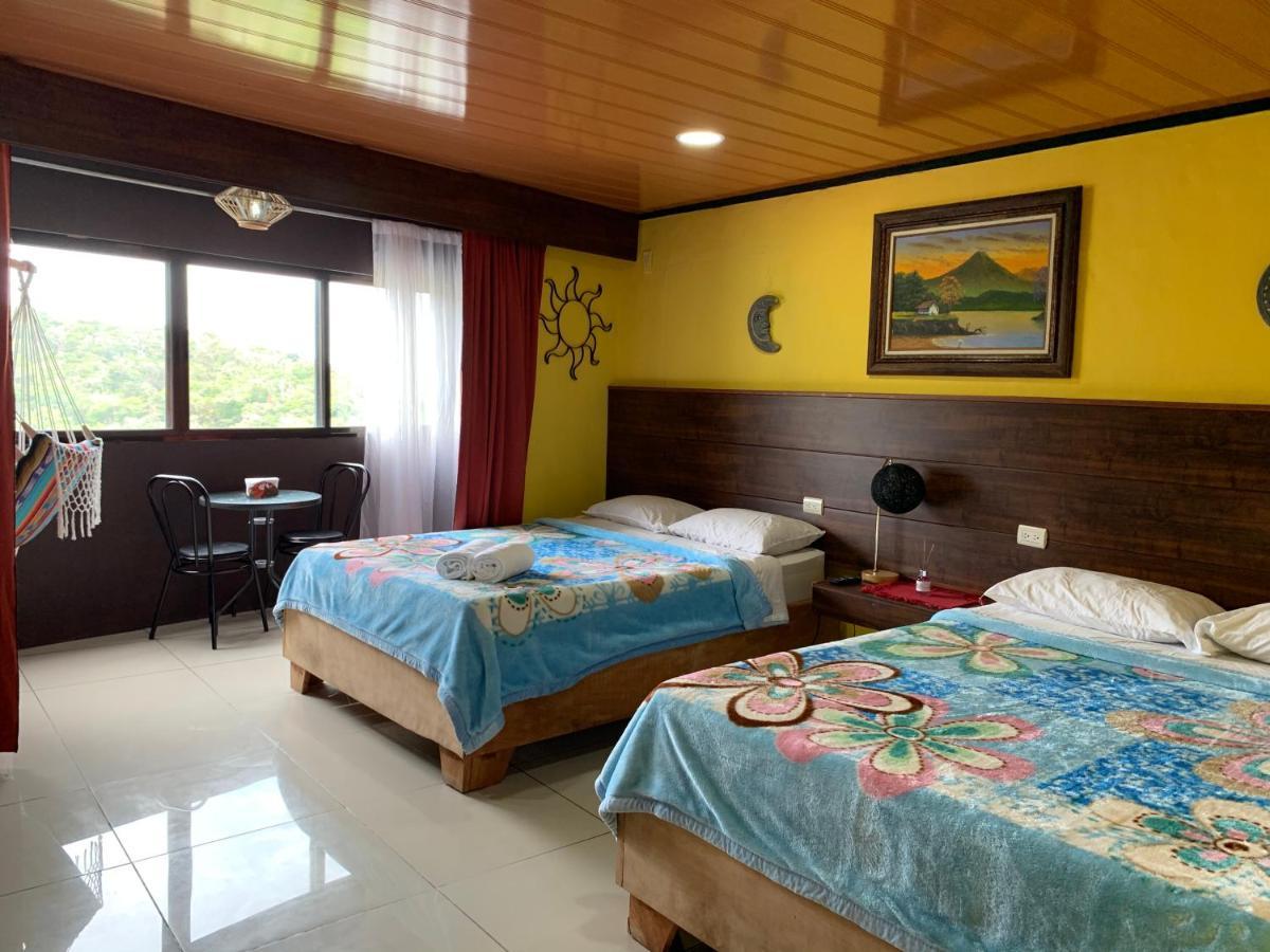 Cabinas Vista Al Golfo Монте-Верде Экстерьер фото