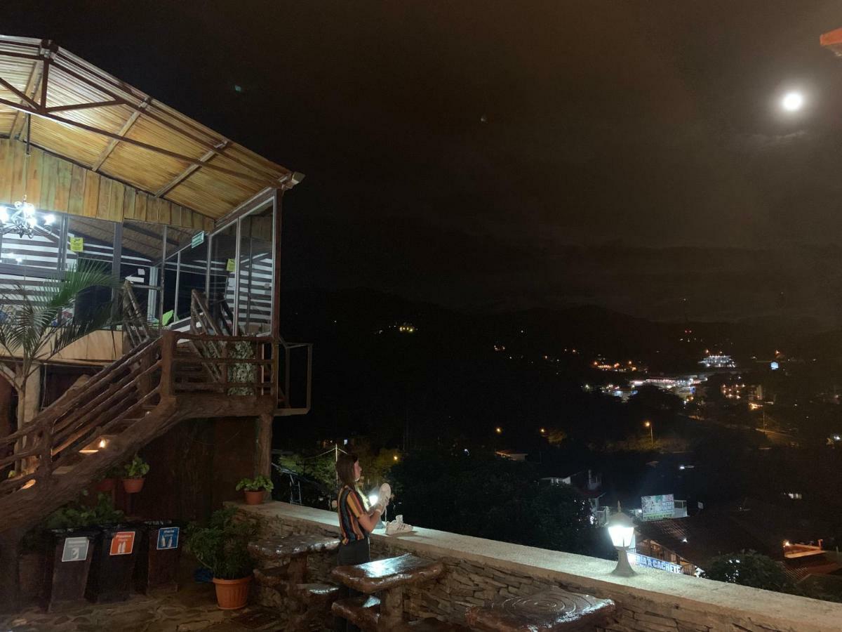Cabinas Vista Al Golfo Монте-Верде Экстерьер фото